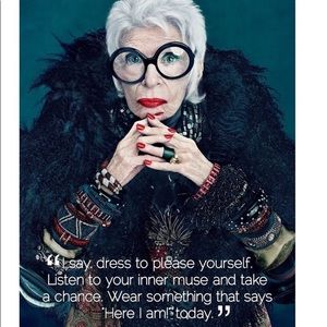 ❤️Wisdom from Iris Apfel